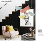 Sleek Metal Pendant Ceiling Light- Simplicity & Style In Living Room Lighting