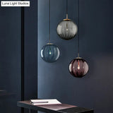 Sleek Ribbed Pendant Light: Modern Designer Hanging Lamp For Bedroom With 1 Light