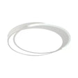 Sleek Round Ceiling Mount Light - Acrylic Flush Perfect For Adult Bedroom White / 16’