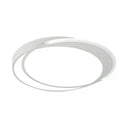 Sleek Round Ceiling Mount Light - Acrylic Flush Perfect For Adult Bedroom White / 16’