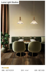 Sleek Single-Bulb Hanging Lamp With Ribbed Glass Shade: Elegant Pendant Light For Bedrooms
