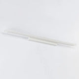 Sleek White Acrylic Led Vanity Light Fixture - Linear Bathroom Sconce With Simplicity Design
