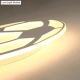 Sleek White Flush Mount Soccer Ceiling Light For Kid’s Bedroom