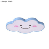 Smiling Cloud Ceiling Light - Children’s Nordic Style Acrylic Fixture