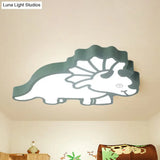 Spinosaurus Led Ceiling Light: Modern Acrylic Lamp For Child’s Bedroom
