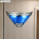 Stained Glass Tiffany Wall Sconce Light: Perfect For Living Room Décor