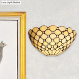 Stained Glass Tiffany Wall Sconce Light: Perfect For Living Room Décor