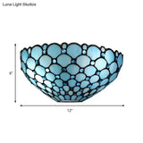 Stained Glass Tiffany Wall Sconce Light: Perfect For Living Room Décor