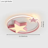 Star - Shaped Kids Led Ceiling Light For Bedroom