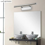 Stylish Led Stainless Steel Bathroom Vanity Wall Sconce