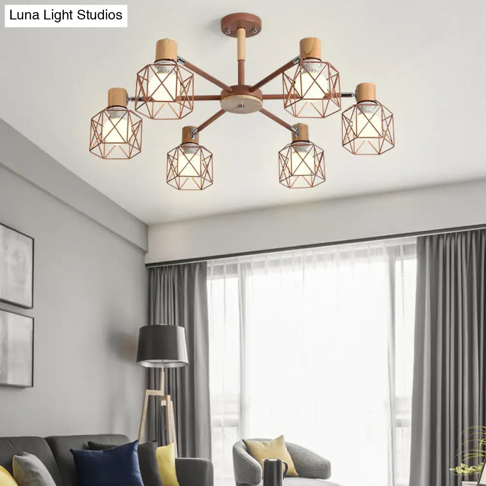 Stylish Macaron Ceiling Pendant: Metal Hanging Light For Nurseries
