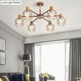 Stylish Macaron Ceiling Pendant: Metal Hanging Light For Nurseries