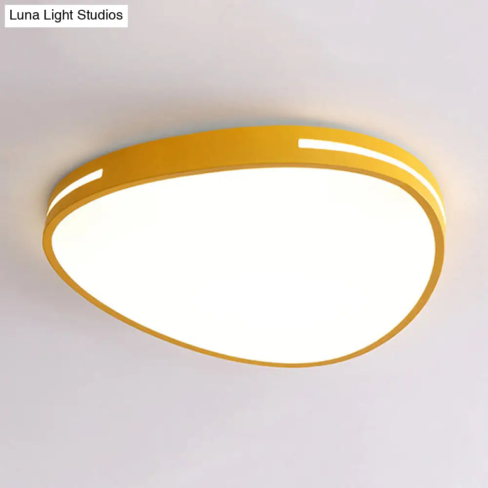 Teardrop Led Ceiling Light For Kindergarten And Bedroom - Nordic Style