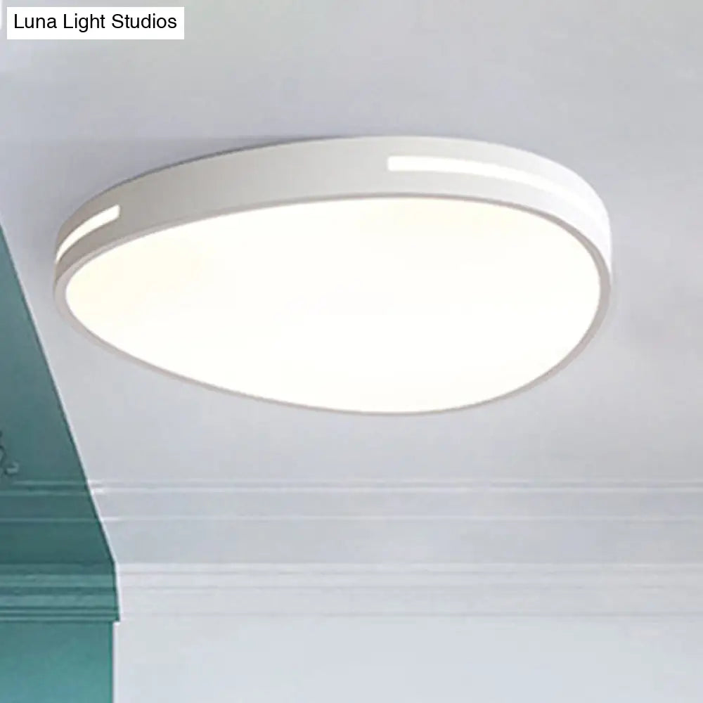 Teardrop Led Ceiling Light For Kindergarten And Bedroom - Nordic Style