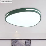 Teardrop Led Ceiling Light For Kindergarten And Bedroom - Nordic Style