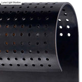Traditional Bedside Wall Sconce: Black/Gold Metal Shade Mounted Lighting
