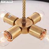 Traditional Brass Bowl Chandelier - Opal Glass Pendant Light Fixture 4-Light 15/19 Wide