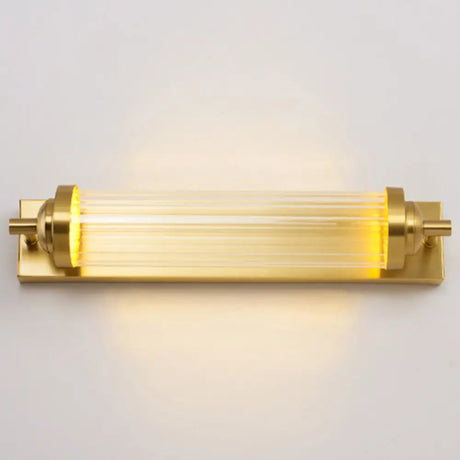 Traditional Crystal Brass Led Wall Lamp: 10/10.5/16-Inch Wide Round/Rectangle Sconce Light For