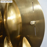 Traditional Gold Oval Sconce Light - 7/14 Heads Metal Wall Lamp For Living Room Wide