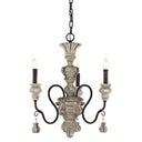 Traditional Grey Resin Chandelier Candelabra Ceiling Lighting For Your Living Room 3 /