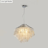 Traditional Shell Hanging Chandelier For Restaurant Ceiling Lighting