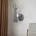 Tree Wall Mount Light - Nordic Macaron Style Green/Grey/White Bedroom Lighting Grey