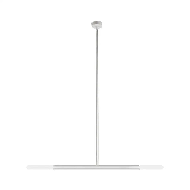 Tube Chandelier Led Ceiling Pendant Light - Modern Black/White/Gold Design 2/4/6-Light Options