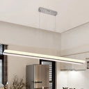 Ultra Thin Acrylic Drop Pendant Led Ceiling Lamp 39’’/47’’ Wide Warm/White Light White / 39’’ Warm