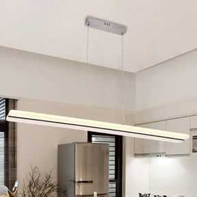Ultra Thin Acrylic Drop Pendant Led Ceiling Lamp 39’’/47’’ Wide Warm/White Light White / 39’’ Warm