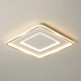 Ultra Thin Acrylic Flush Mount Ceiling Light - Simplicity White Led Lamp For Bedroom / 20.5’