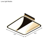 Ultra Thin Flush Metallic Led Ceiling Light - Warm/White Various Sizes Available