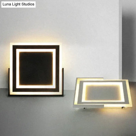 Ultra-thin Surface Mounted Modern LED Ceiling Lights Square Acrylic Ceiling Lamp Ceiling