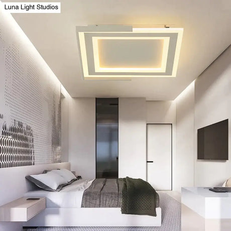 Ultra-thin Surface Mounted Modern LED Ceiling Lights Square Acrylic Ceiling Lamp Ceiling