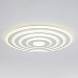 Ultra-Thin White Acrylic Led Ceiling Light - Contemporary Flush Mount Fixture