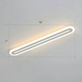 Ultrathin Acrylic Ceiling Light - Led Flush Mount Lighting Modern White Design For Foyer / Warm