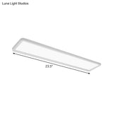 Ultrathin Led Flush Mount Ceiling Lamp - 16’/19.5’/31.5’ Warm/White Light Options