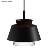 Upside Down Trifle Pendant Light With Metal Macarons Perfect Dining Room Table Lighting