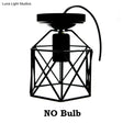 Vintage Ceiling Lights Birdcage Ceiling Lamp Shade Home Lighting Ceiling