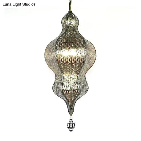 Vintage Metallic Bronze Wall Sconce Lamp For Restaurant Decor