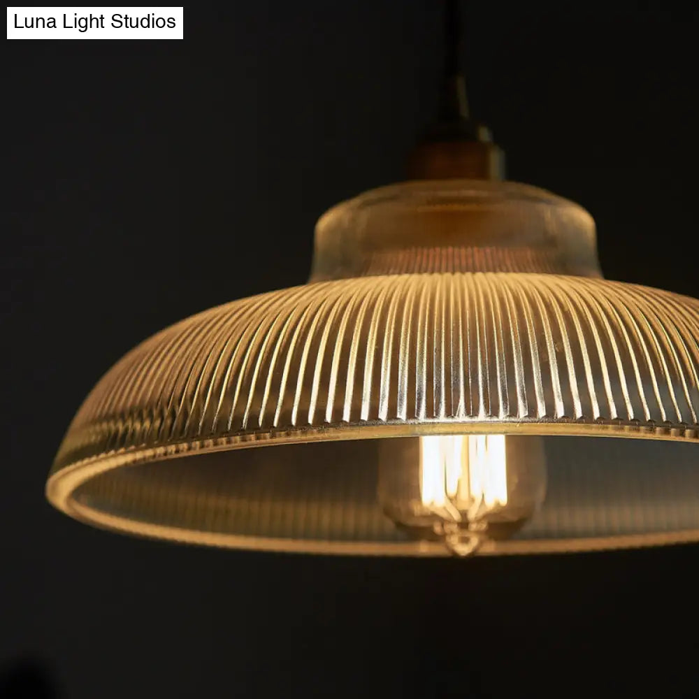 Vintage Prismatic Glass Pendant Lamp For Your Living Room