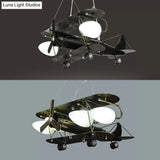Vintage-Style Glider Kindergarten Metal Chandelier In Antique Brass

Note: Seo Is Important So Its