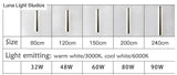 Waterproof Outdoor Wall Lamp Led Long Aluminum Light Garden Villa Porch Sconce Lamps
