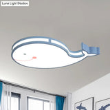 Whale Baby Cartoon Led Flush Mount Ceiling Light For Bedroom’ This Revised Title Maintains The