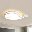 Whale Baby Cartoon Led Flush Mount Ceiling Light For Bedroom’ This Revised Title Maintains The