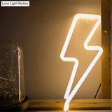 White Cartoon Shaped Led Nightstand Lamp Plastic Decorative Table Lighting For Bedrooms