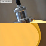 White Glass Industrial Pendant Light Fixture For Living Room With Chrome Dome Ceiling Mount