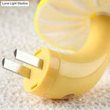 White Led Sconce Light Mushroom Wall Lamp - Elegant Plug In For Hallways