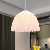White Minimalist Acrylic Pendant Light - Perfect For Dining Room