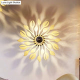 Wooden Floral Wall Sconce: Simple Style 1 Head Beige Lighting Fixture For Bedroom