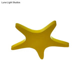 Yellow/Orange/Blue Led Cartoon Star Ceiling Light For Kids Room